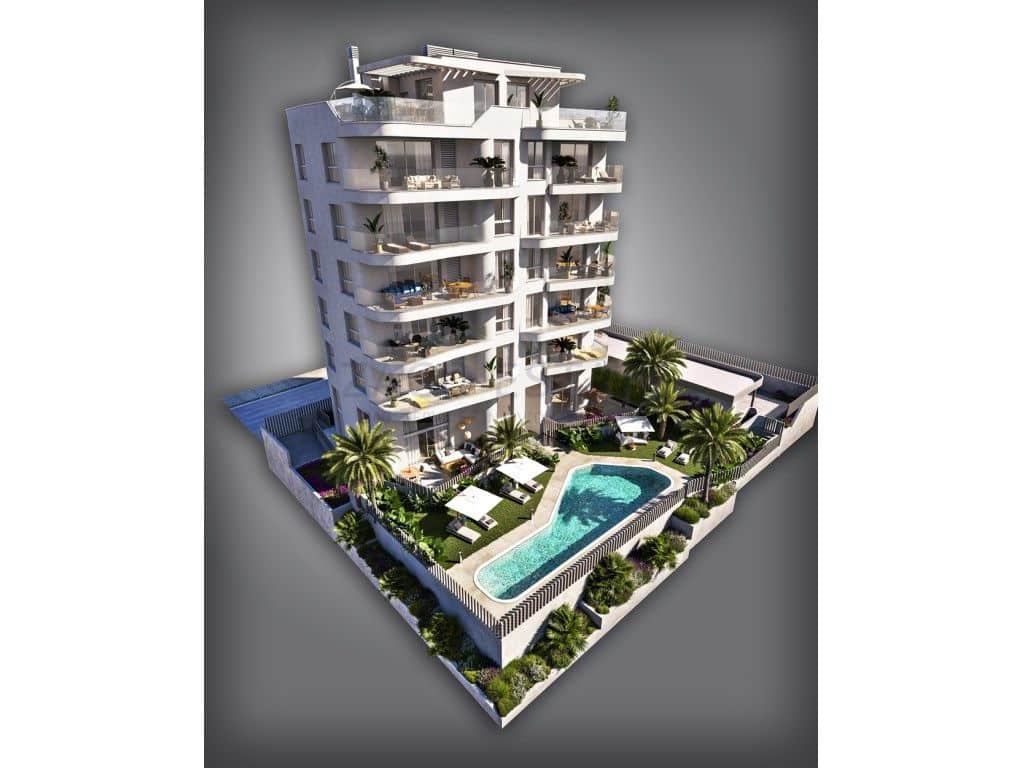 2 soveværelse Lejlighed til salg i La Villajoyosa / Vila Joiosa med garage - € 495.000 (Ref: 9468725)