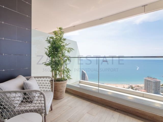 2 soveværelse Lejlighed til salg i Playa Poniente, Benidorm med garage - € 655.000 (Ref: 9468745)