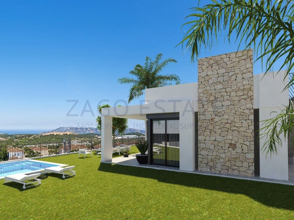 Chalet de 3 habitaciones en Polop en venta con garaje - 470.000 € (Ref: 9538900)