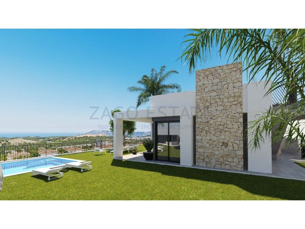 Chalet de 3 habitaciones en Polop en venta con garaje - 470.000 € (Ref: 9538900)