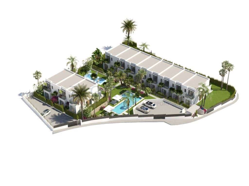 3 soveværelse Semi-Rækkehus til salg i Finestrat med garage - € 535.000 (Ref: 9634906)