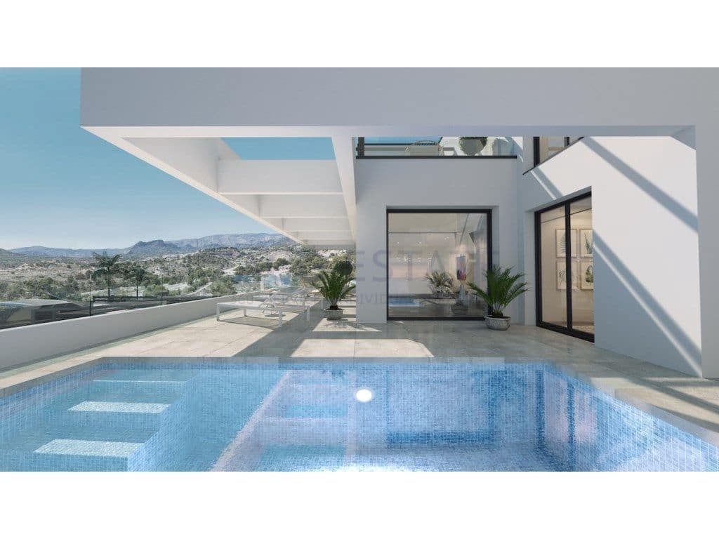 3 Zimmer Villa zu verkaufen in Finestrat mit Pool Garage - 599.000 € (Ref: 9676271)