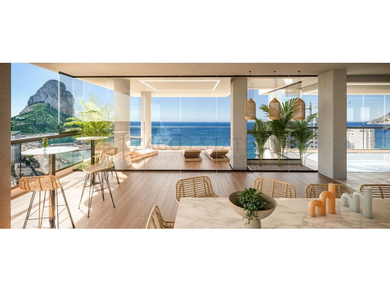 3 chambre Penthouse à vendre à Calpe / Calp avec piscine - 1 650 000 € (Ref: 9770442)