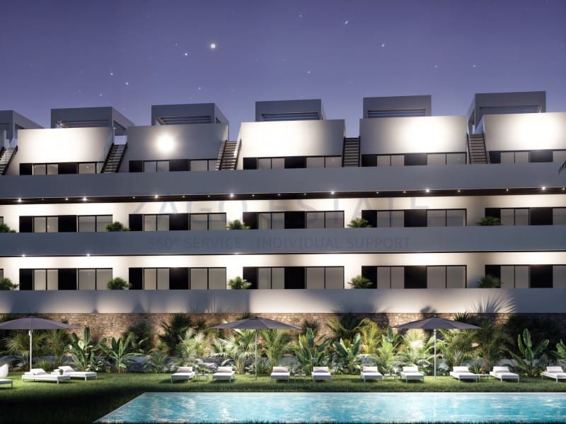 2 soveværelse Lejlighed til salg i Finestrat med swimmingpool - € 279.900 (Ref: 9770447)