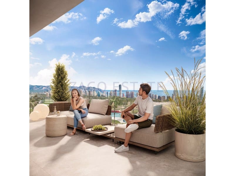 3 sovrum Lägenhet till salu i Finestrat med pool - 475 000 € (Ref: 9770461)