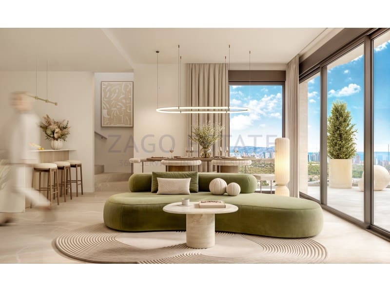 2 makuuhuone Huoneisto myytävänä paikassa Finestrat mukana uima-altaan - 450 000 € (Ref: 9770462)