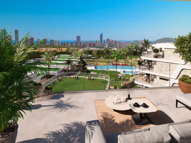 2 quarto Apartamento para venda em Finestrat com piscina - 440 000 € (Ref: 9770463)