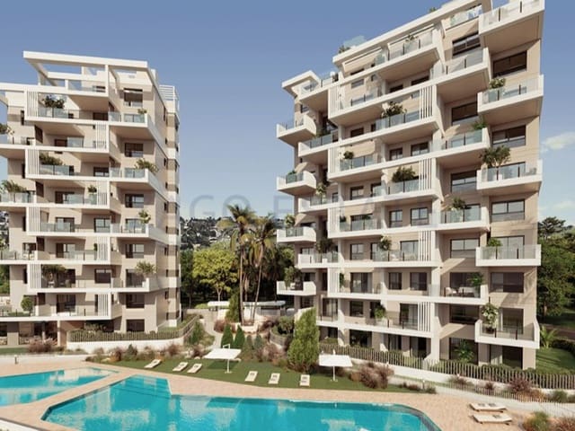 3 sovrum Lägenhet till salu i Levante - Playa Fossa, Calpe / Calp med pool - 467 000 € (Ref: 9770491)