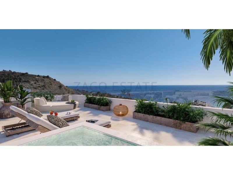 1 Zimmer Apartment zu verkaufen in La Villajoyosa / Vila Joiosa mit Pool - 390.000 € (Ref: 9770497)