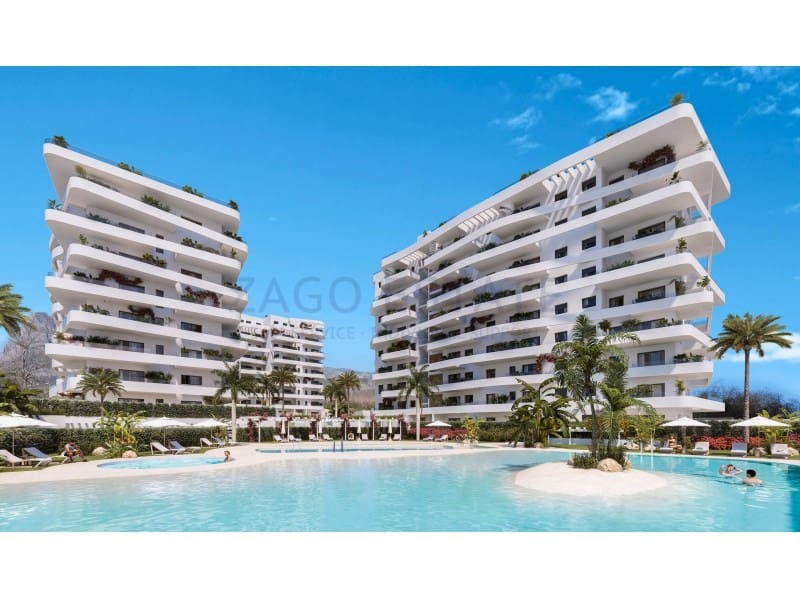 2 Zimmer Apartment zu verkaufen in La Villajoyosa / Vila Joiosa mit Pool - 377.000 € (Ref: 9770500)