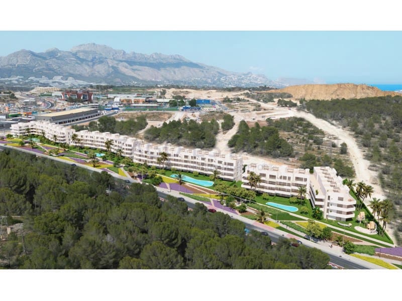 Apartamento de 2 habitaciones en La Nucia en venta con garaje - 366.400 € (Ref: 9780322)