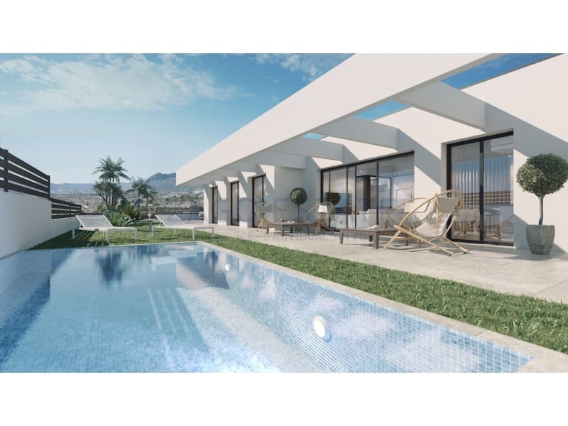 3 soveværelse Villa til salg i Finestrat med swimmingpool garage - € 599.000 (Ref: 9780335)