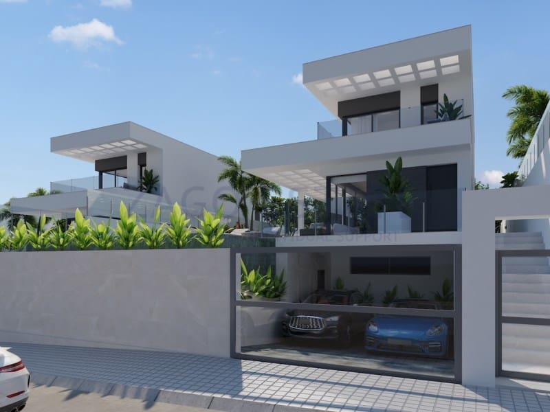 3 makuuhuone Huvila myytävänä paikassa Finestrat mukana 
autotalli - 1 150 000 € (Ref: 9780352)