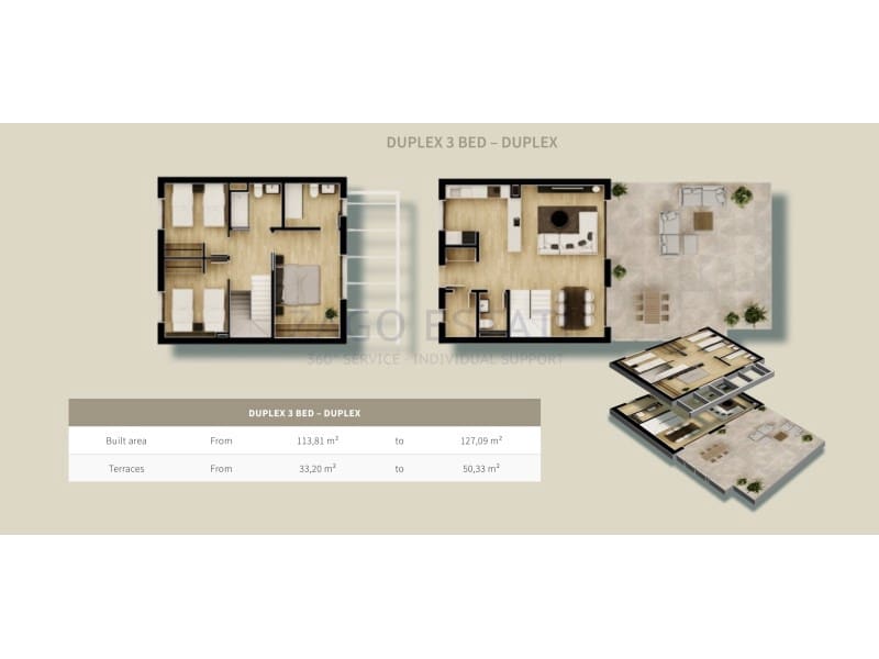 3 soverom Leilighet til salgs i Monforte del Cid med garasje - € 280 000 (Ref: 9780390)