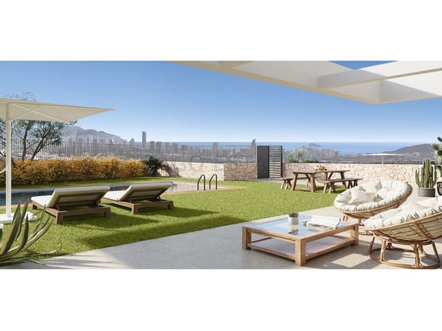 4 sypialnia Willa na sprzedaż w Balcón de Finestrat - Terra Marina, Finestrat z garażem - 555 000 € (Ref: 9780391)