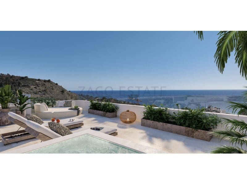 2 chambre Appartement à vendre à La Villajoyosa / Vila Joiosa - 455 000 € (Ref: 9780393)