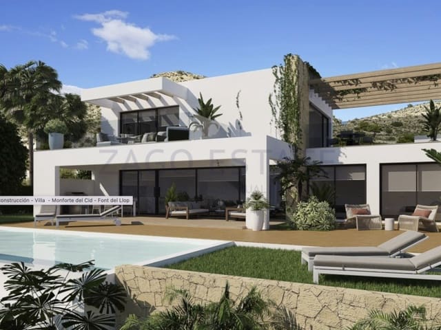 4 bedroom Villa for sale in Monforte del Cid with garage - € 1,795,000 (Ref: 9780395)