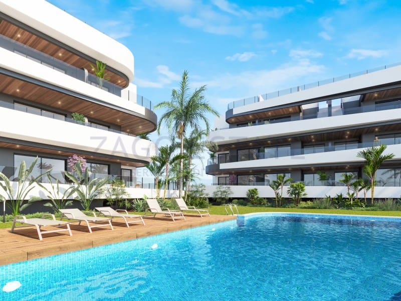 2 Zimmer Apartment zu verkaufen in Los Alcazares mit Pool - 279.000 € (Ref: 9780398)