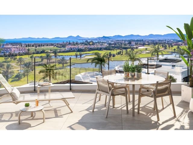 2 slaapkamer Appartement te koop in Las Lomas de Rame - Bahía Bella, Los Alcázares met zwembad - € 279.000 (Ref: 9780398)