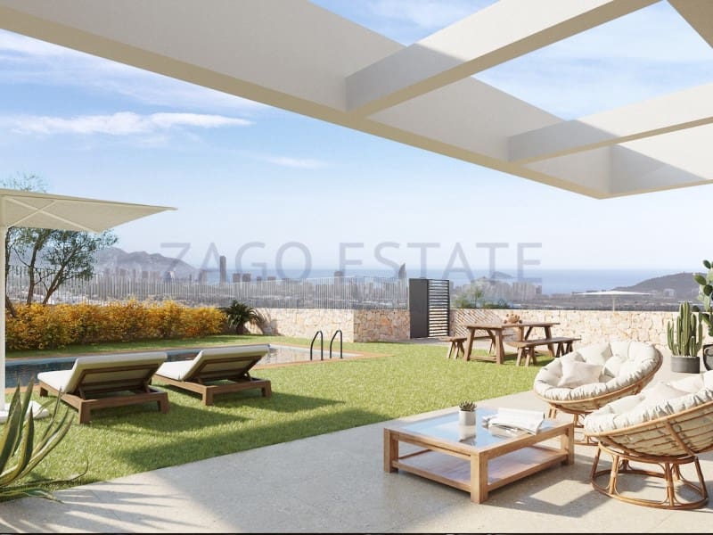 4 camera da letto Villa in vendita in Finestrat con piscina garage - 555.000 € (Rif: 9780407)