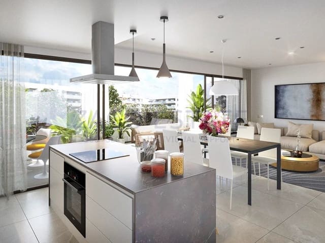 2 makuuhuone Huoneisto myytävänä paikassa San Juan de Alicante / Sant Joan d'Alacant mukana uima-altaan - 443 825 € (Ref: 9783215)