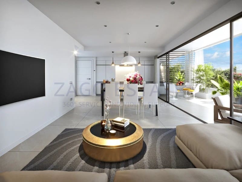 2 makuuhuone Huoneisto myytävänä paikassa San Juan de Alicante / Sant Joan d'Alacant mukana uima-altaan - 443 825 € (Ref: 9783215)