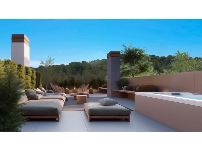 Ático de 2 habitaciones en La Nucia en venta con piscina - 449.427 € (Ref: 9796930)