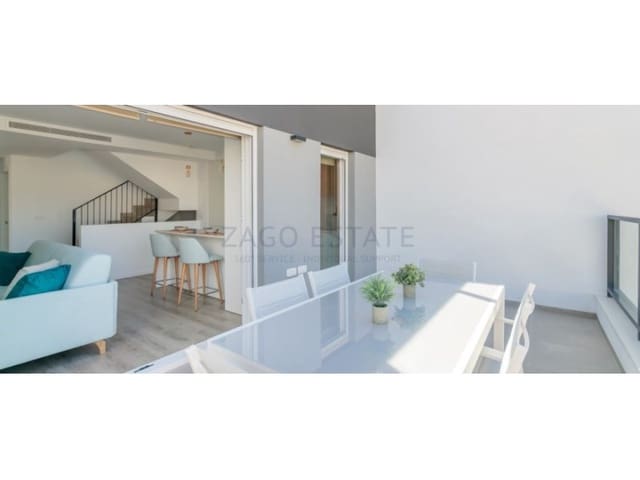 3 chambre Maison de Ville à vendre à Balcón de Finestrat - Terra Marina, Finestrat avec garage - 425 000 € (Ref: 9811421)