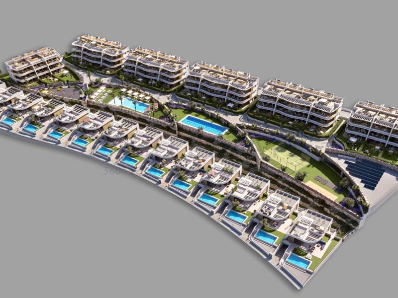 3 soveværelse Lejlighed til salg i Finestrat med swimmingpool garage - € 575.000 (Ref: 9814341)