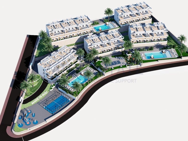 2 chambre Penthouse à vendre à Finestrat avec piscine - 389 900 € (Ref: 9828864)
