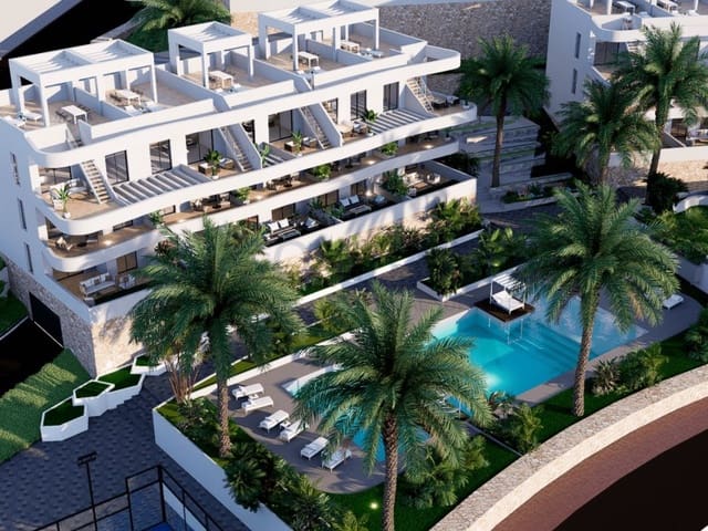 2 soverom Penthouse til salgs i Finestrat Pueblo, Finestrat med svømmebasseng - € 389 900 (Ref: 9828864)