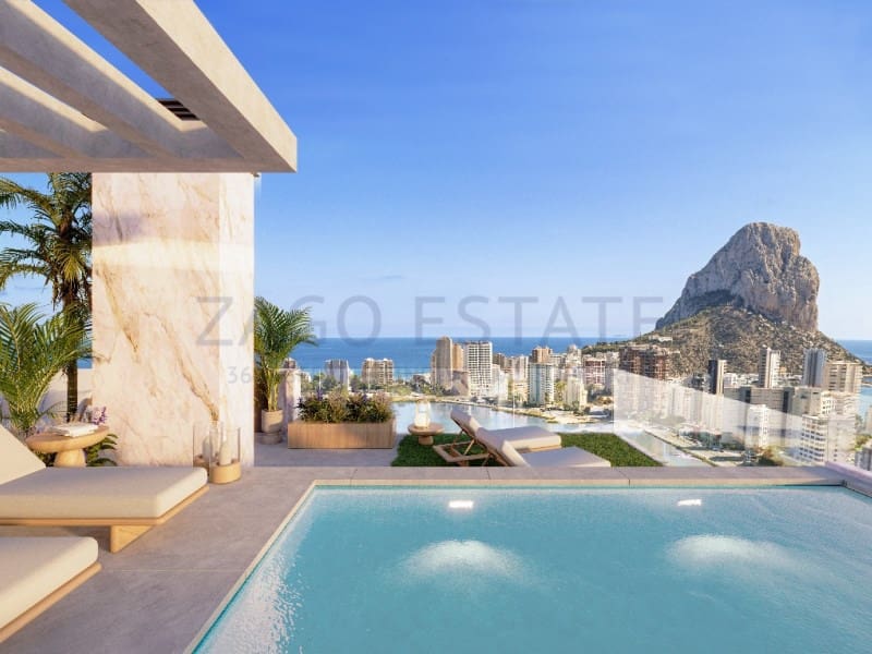 3 slaapkamer Appartement te koop in Calpe / Calp met zwembad - € 450.000 (Ref: 9828865)