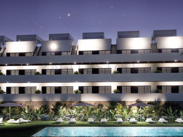 2 soveværelse Penthouse til salg i Finestrat Pueblo, Finestrat med swimmingpool - € 359.900 (Ref: 9875887)