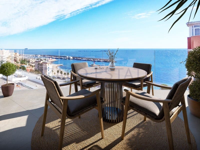 2 bedroom Penthouse for sale in La Villajoyosa / Vila Joiosa with pool - € 430,000 (Ref: 9892341)