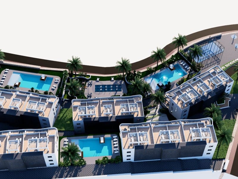 2 chambre Appartement à vendre à Finestrat avec piscine - 339 900 € (Ref: 9892342)