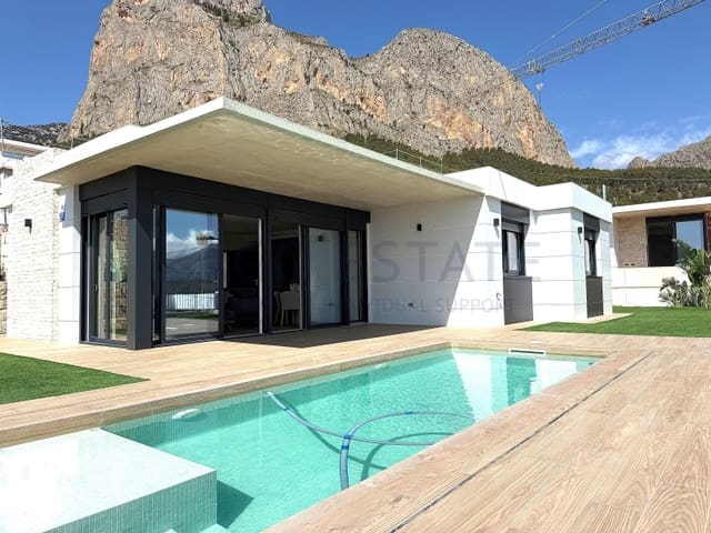 3 Zimmer Villa zu verkaufen in Polop mit Pool Garage - 569.500 € (Ref: 9936048)