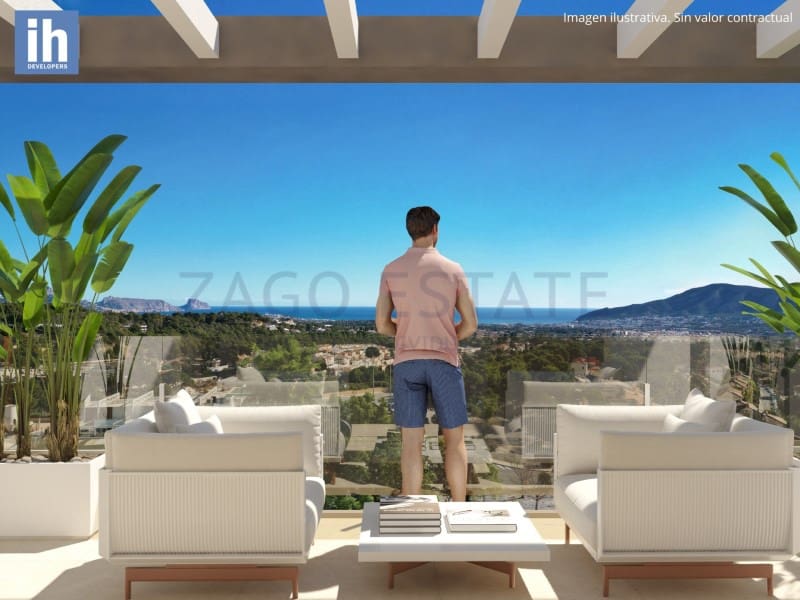 4 soveværelse Byhus til salg i La Nucia med swimmingpool - € 465.000 (Ref: 9945382)