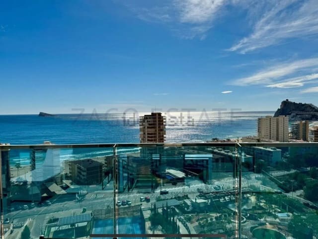 Leilighet til leie i Playa Poniente, Benidorm med svømmebasseng garasje - € 2 100 (Ref: 9959397)