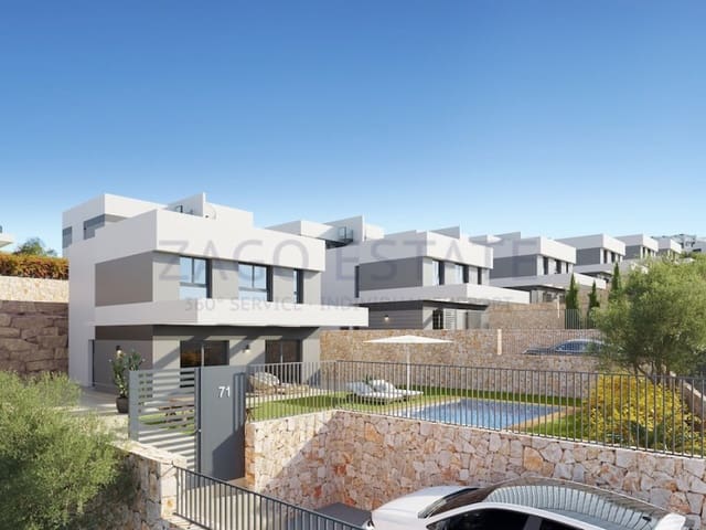 3 soveværelse Semi-Rækkehus til salg i Balcón de Finestrat - Terra Marina, Finestrat med swimmingpool garage - € 435.000 (Ref: 9959398)