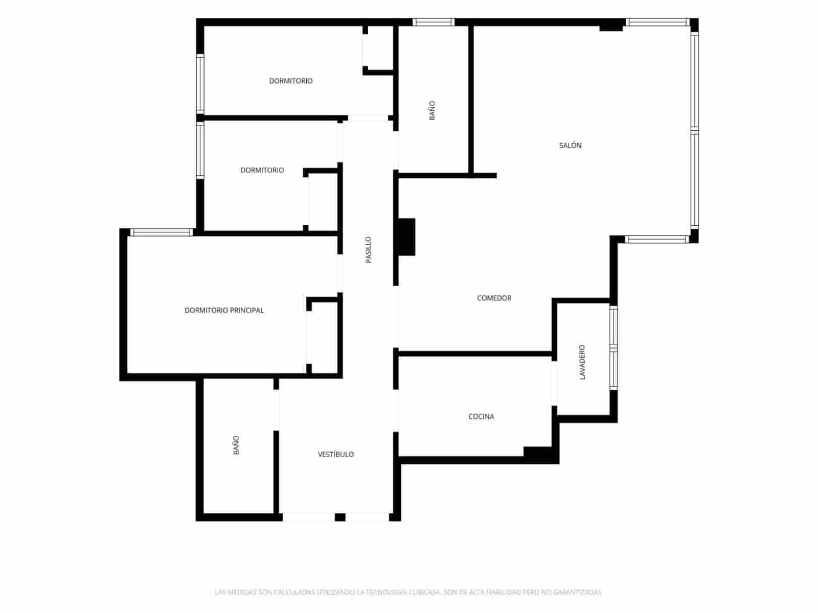 3 slaapkamer Flat te koop in Madrid stad - € 520.000 (Ref: 10157763)