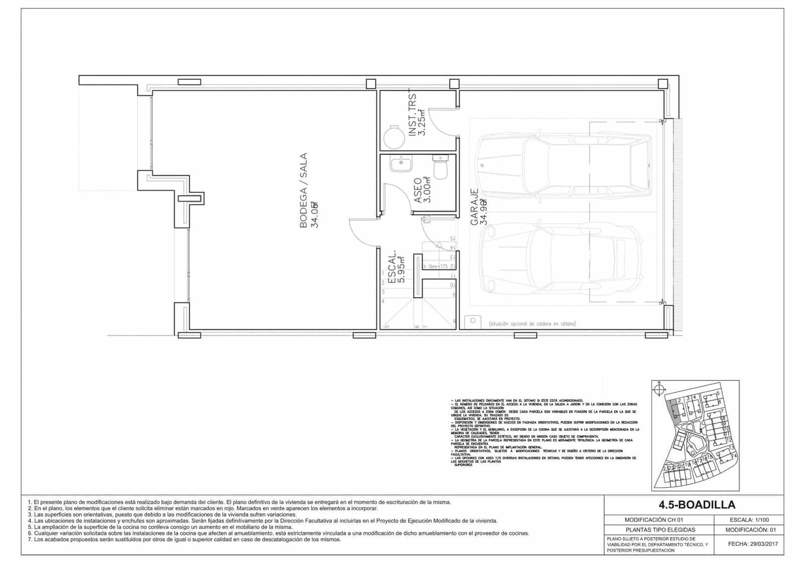 4 soverom Kjedet enebolig til salgs i Boadilla del Monte med svømmebasseng garasje - € 1 280 000 (Ref: 9648272)
