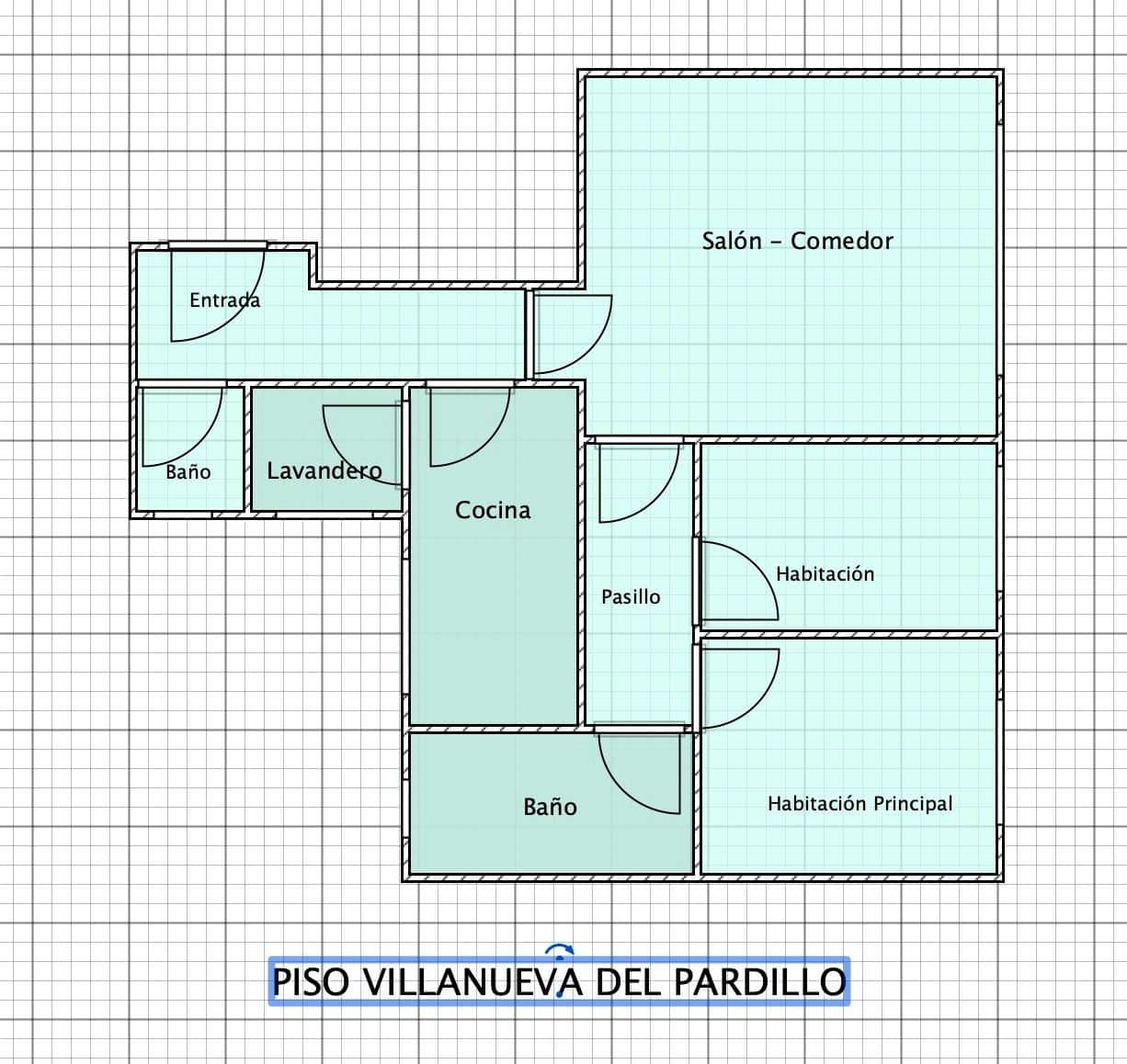 2 makuuhuone Asunto vuokrattavana paikassa Villanueva del Pardillo mukana uima-altaan 
autotalli - 1 200 € (Ref: 9666615)