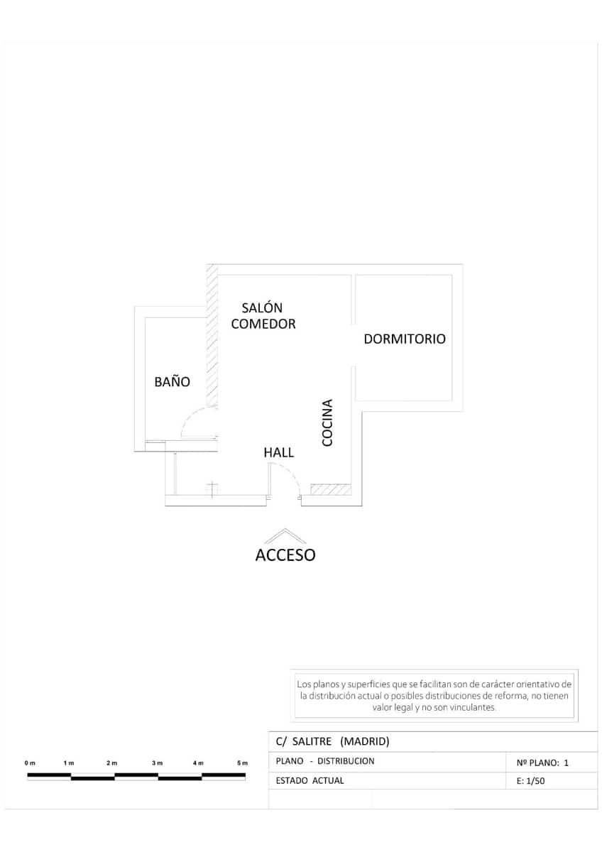 1 camera da letto Appartamento in vendita in Madrid citta - 229.000 € (Rif: 9911157)