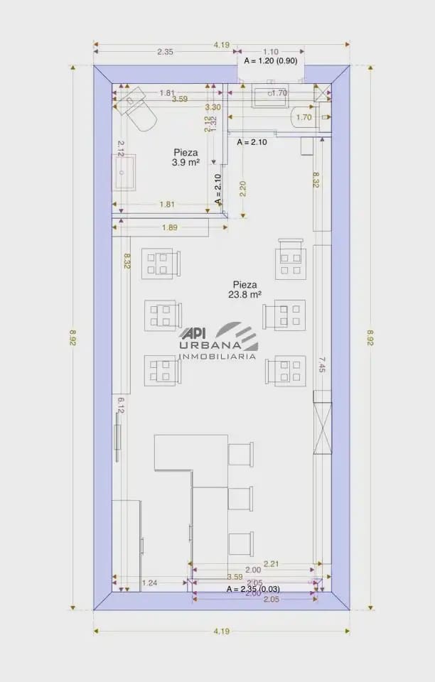 Kommersiell til leie i Lucena - € 300 (Ref: 9963828)