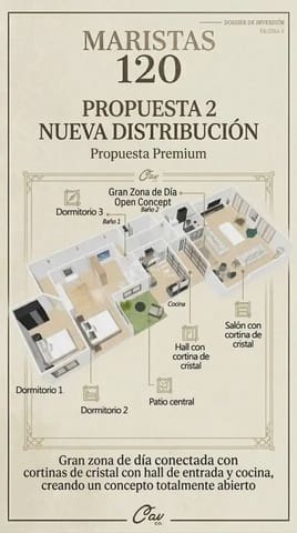 4 camera da letto Appartamento in vendita in Lucena - 165.000 € (Rif: 9963947)