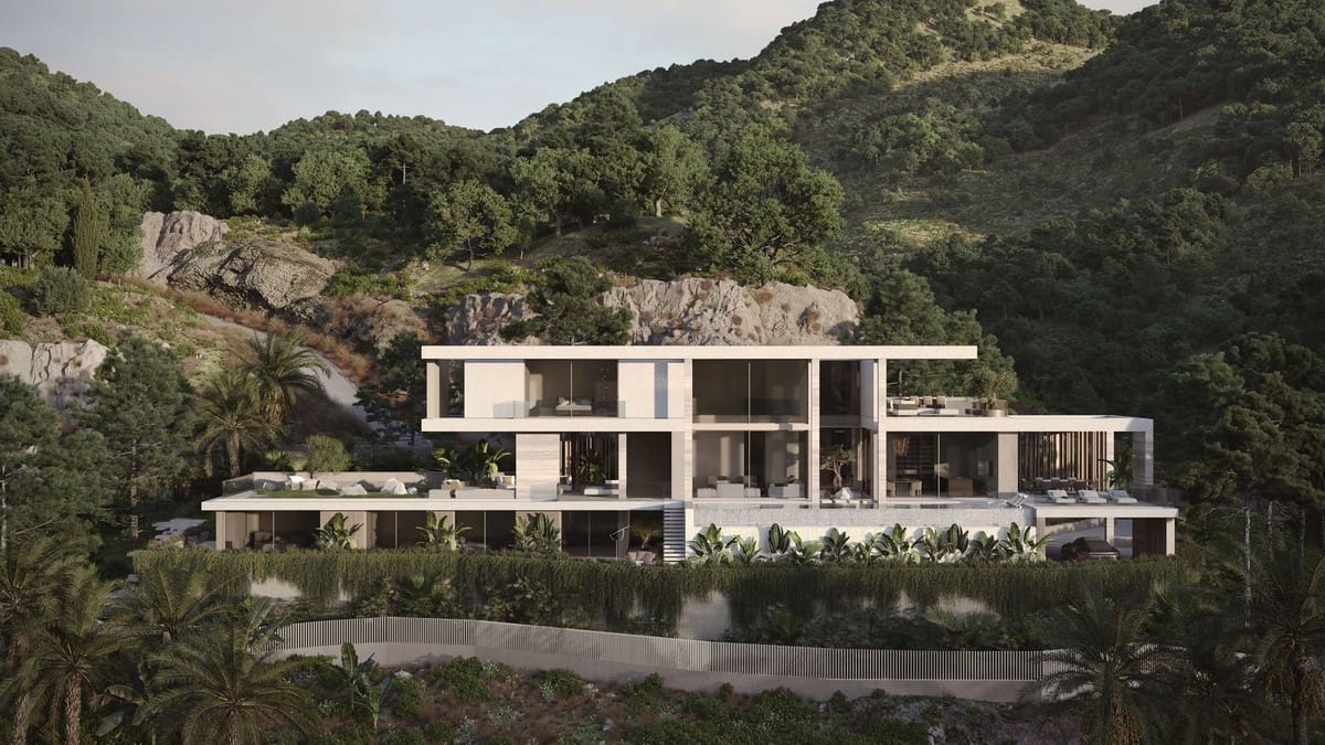 5 makuuhuone Huvila myytävänä paikassa Benahavis mukana uima-altaan 
autotalli - 4 950 000 € (Ref: 9733313)