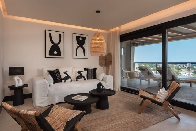 2 soveværelse Lejlighed til leje i Nueva Andalucia, Marbella med swimmingpool garage - € 4.000 (Ref: 9807534)