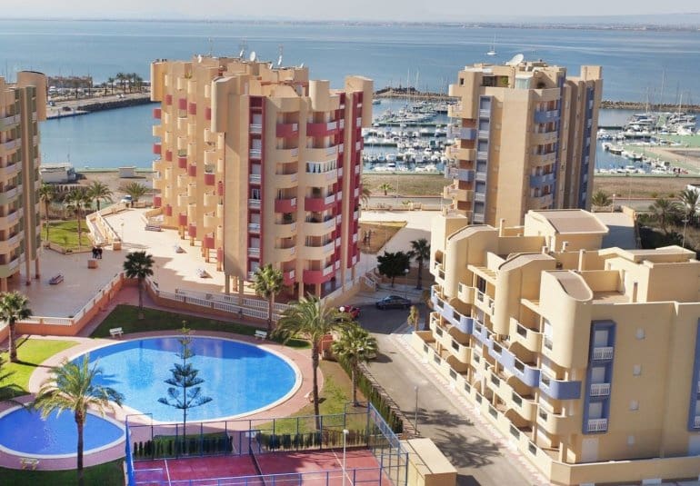 2 bedroom Apartment for sale in La Manga del Mar Menor - € 213,259 (Ref: 9484106)