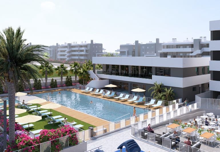 1 makuuhuone Huoneisto myytävänä paikassa Torrevieja - 252 000 € (Ref: 9528697)