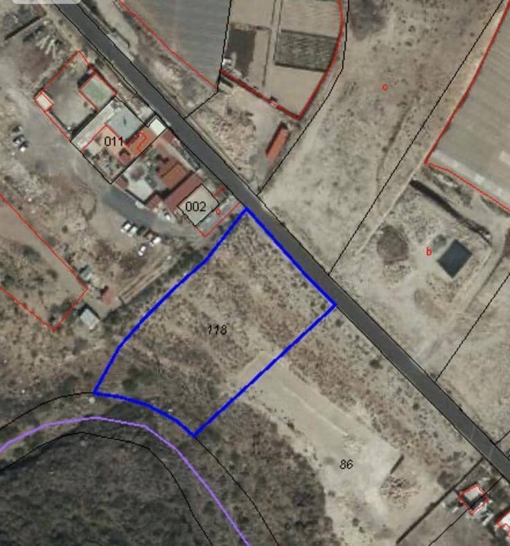Undeveloped Land for sale in Arico - € 25,000 (Ref: 9901466)
